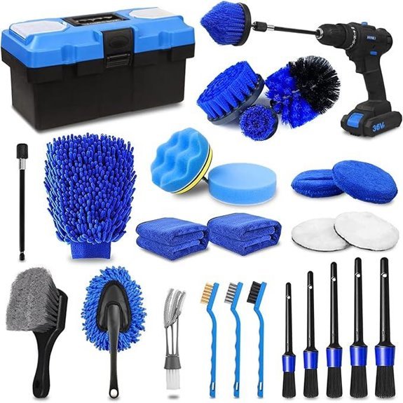 TTRCB 27Pcs Car Detailing and Cleaning Kit