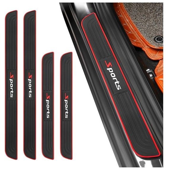 4PCS Car Door Sill Protector Scratch Protection