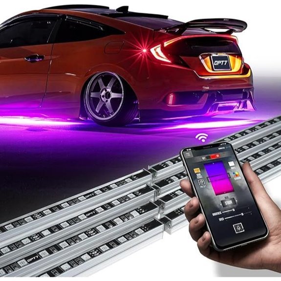 OPT7 Aura Pro Underglow LED Lights Kit for Car