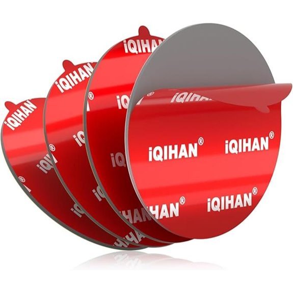 Adhesive Sticky Pads for Car Phone Mount (4pcs)