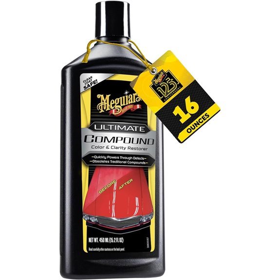 Meguiar’s Ultimate Compound Car Scratch Remover (15.2 Oz)