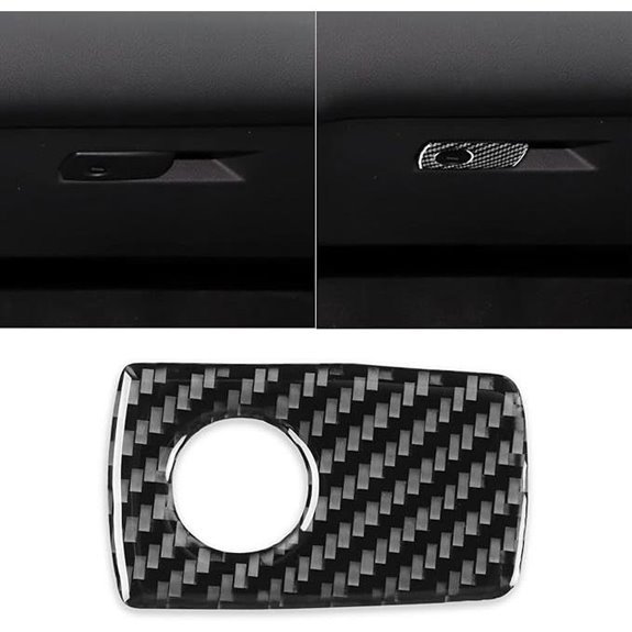 NVCNX Real Carbon Fiber Dashboard Organizer for Toyota Supra