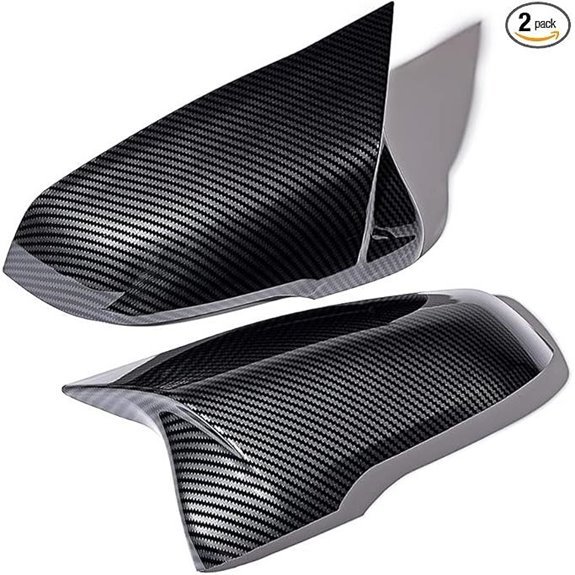 Astra Depot Carbon Fiber Side Mirror Cover Caps
