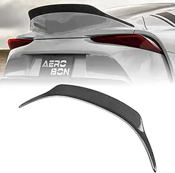 AeroBon Real Carbon Fiber Trunk Spoiler for Toyota GR Supra