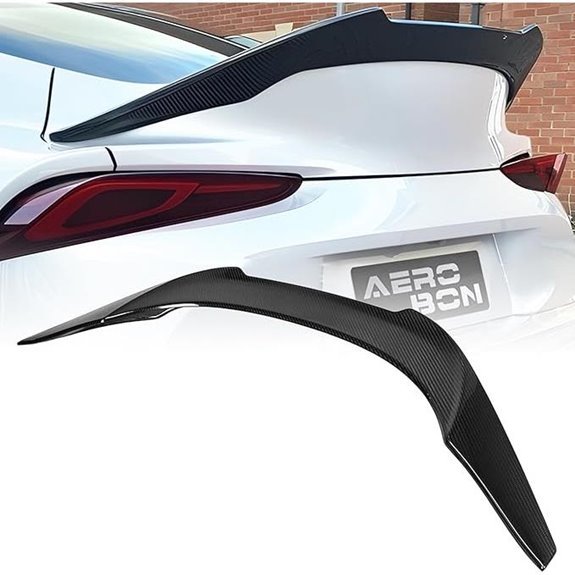 AeroBon Carbon Fiber Trunk Spoiler for Toyota Supra