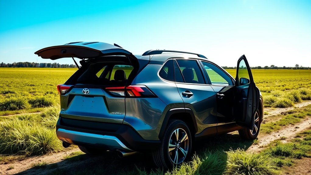 cargo space over seating