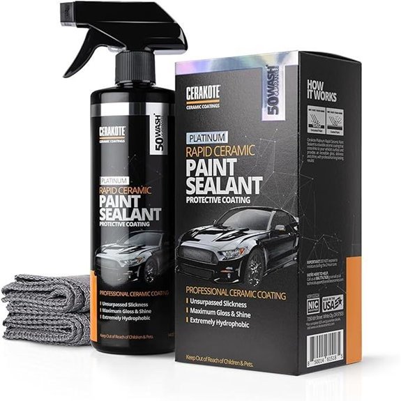 CERAKOTE Platinum Rapid Ceramic Paint Sealant Spray