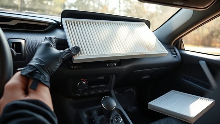 change rav4 cabin filter