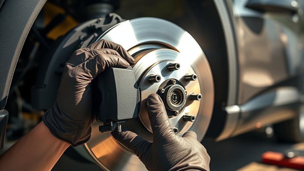 change rav4 front brake pads