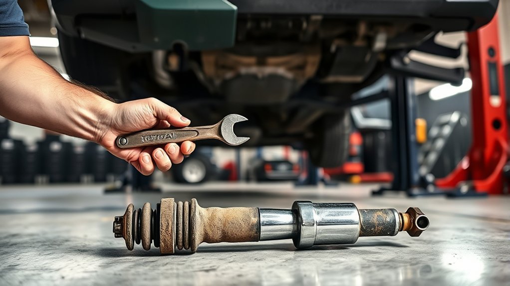 change rav4 shock absorbers