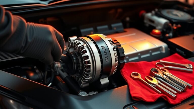 change toyota rav4 alternator