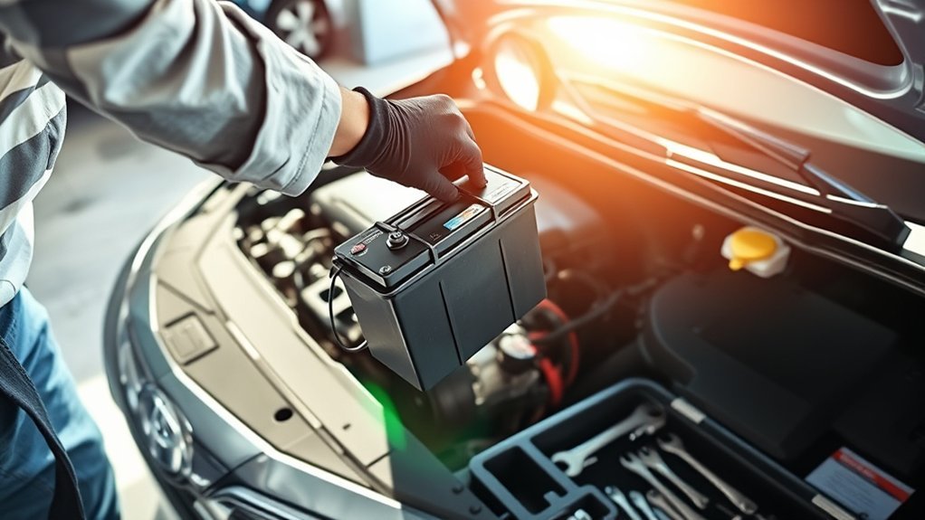 change toyota rav4 battery