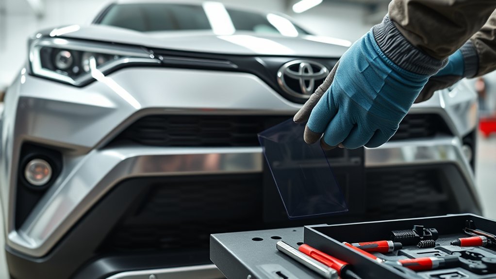 How To Change The Radar In A Toyota RAV4