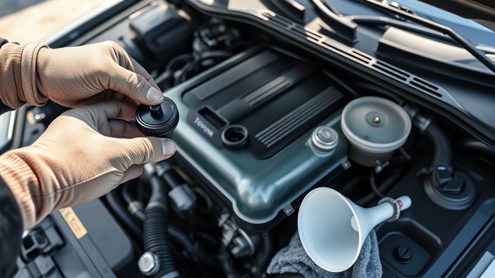 check coolant level regularly