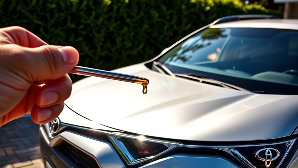 check rav4 transmission fluid
