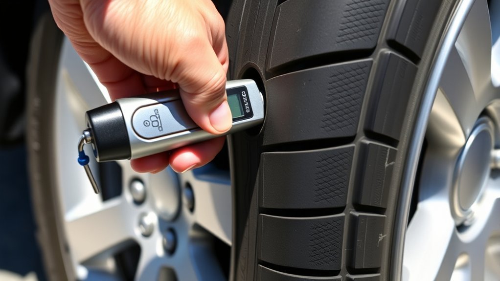 check tire pressure accurately