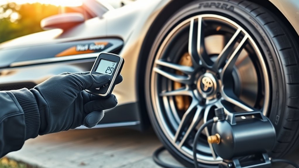 check tire pressure regularly