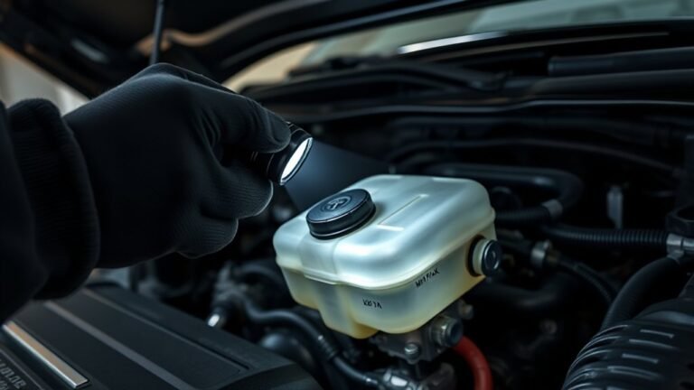 check toyota supra brake fluid