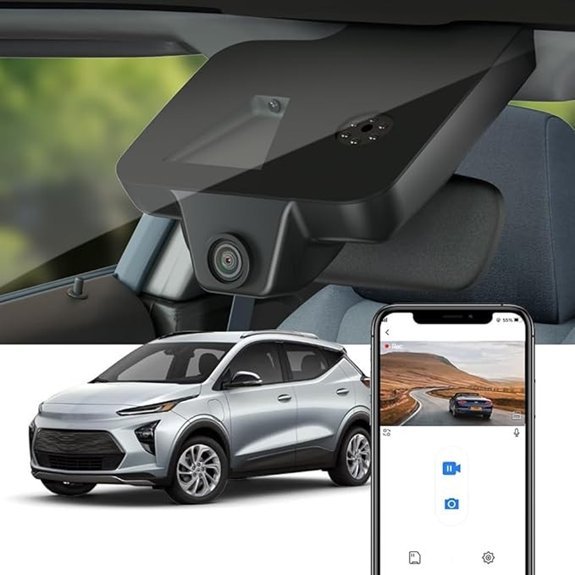Fitcamx 4K Dash Cam for Chevy Bolt EV 2022-2024