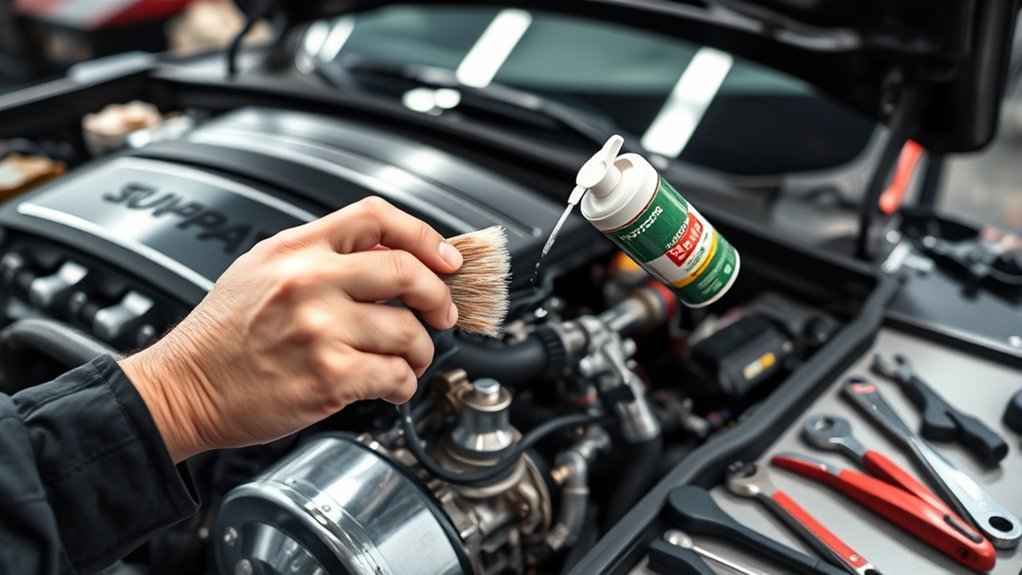 clean idle air control valve