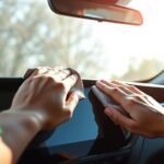 clean toyota rav4 touchscreen