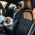 clean toyota supra seats