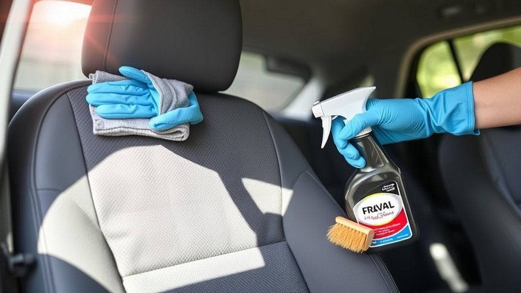 cleaning toyota rav4 seats