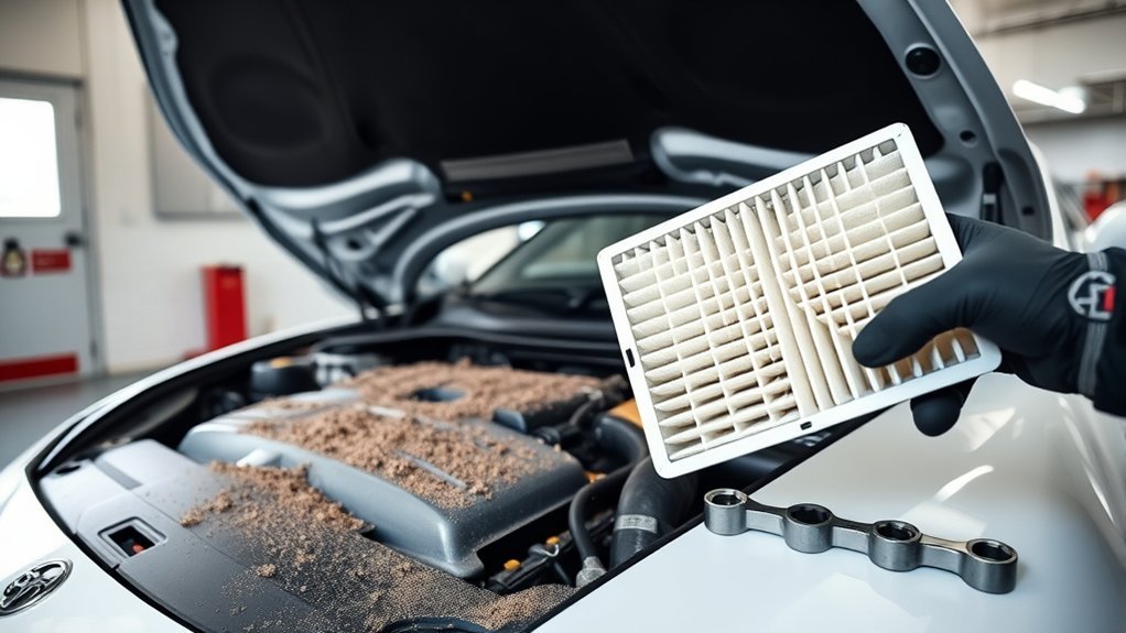 clogged filter affects performance