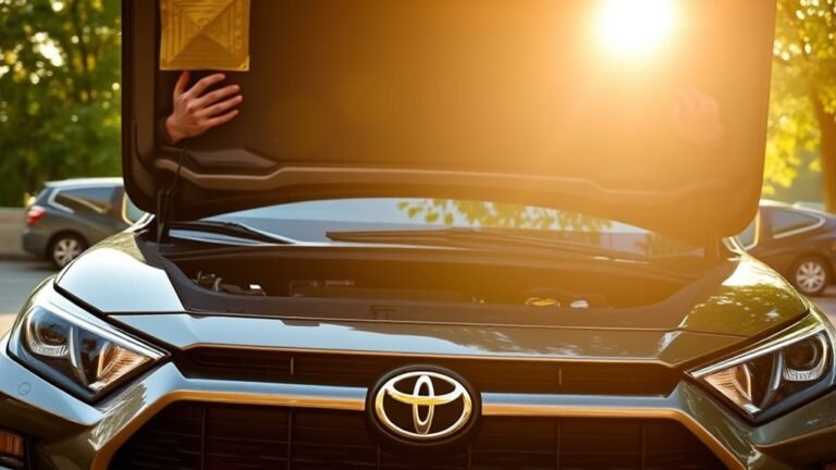 closing toyota rav4 hood