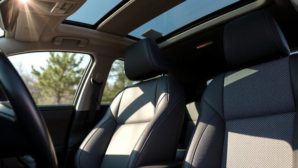 cloth versus softex upholstery