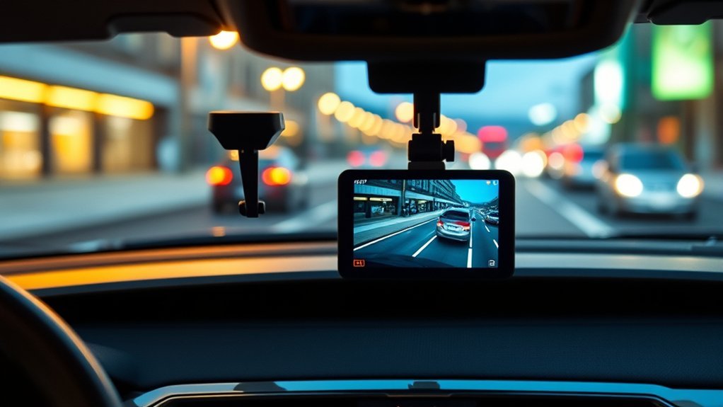 collision detection dash cams