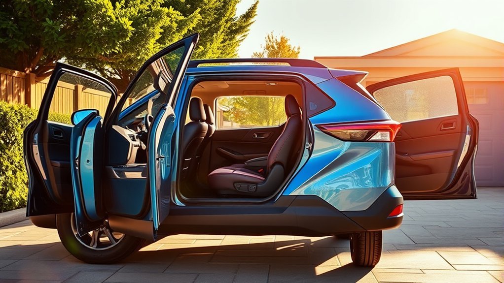 Toyota RAV4 interior showing comfortable seating