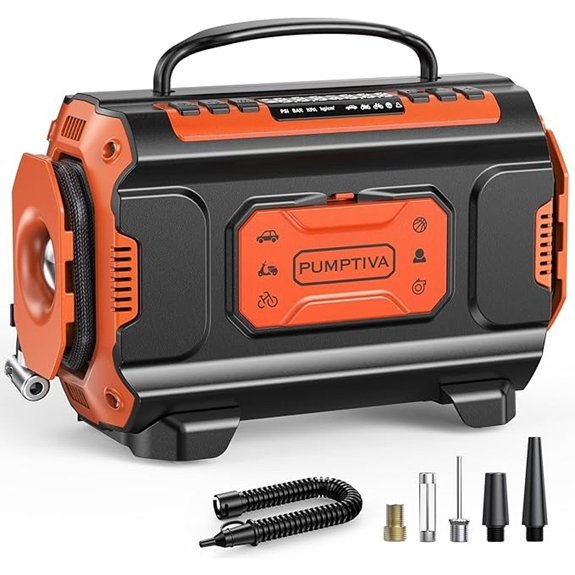 Portable Tire Inflator Air Compressor for Car & Mattress