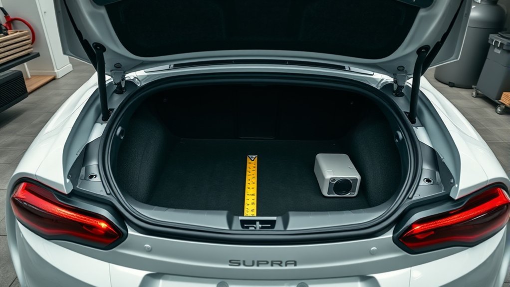 compact boot limited space