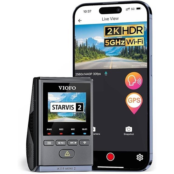 VIOFO A119 Mini 2 Dash Cam with GPS