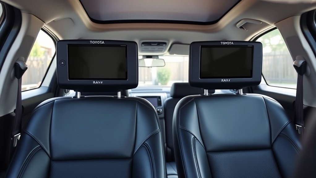 compatible dvd headrest installation