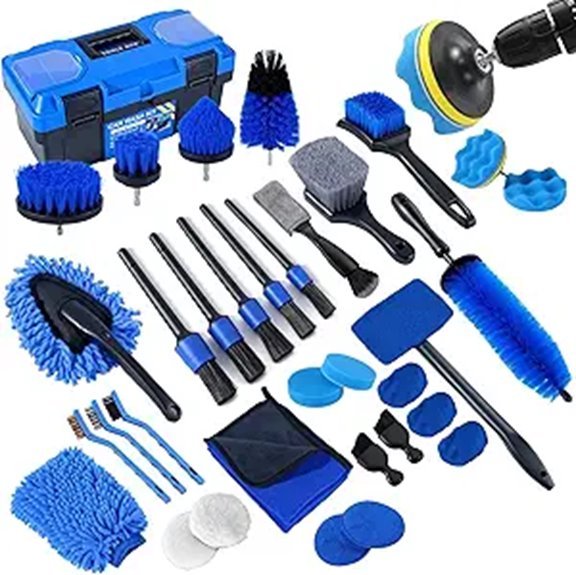 36Pcs Car Detailing Kit and Brush Set