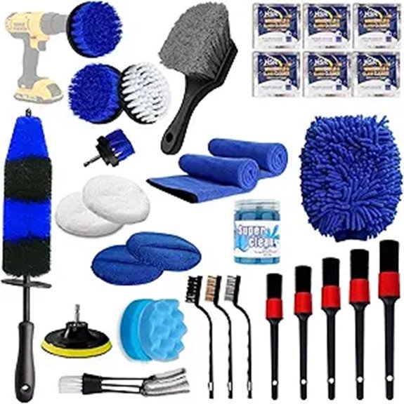 31pcs Car Detailing Kit for Interior and Exterior
