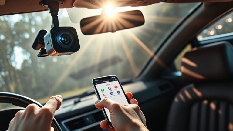 connect dash cam phone