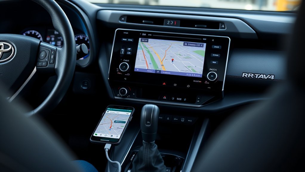 connect google maps toyota