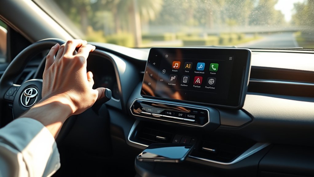 connect phone to rav4