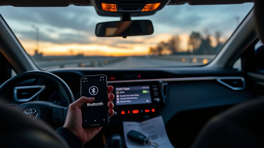 consult dealer for bluetooth issues