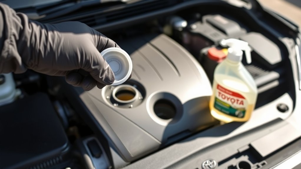 contaminated fluid replacement process