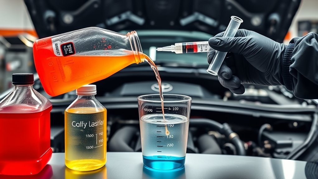 coolant mixture ratio guidelines