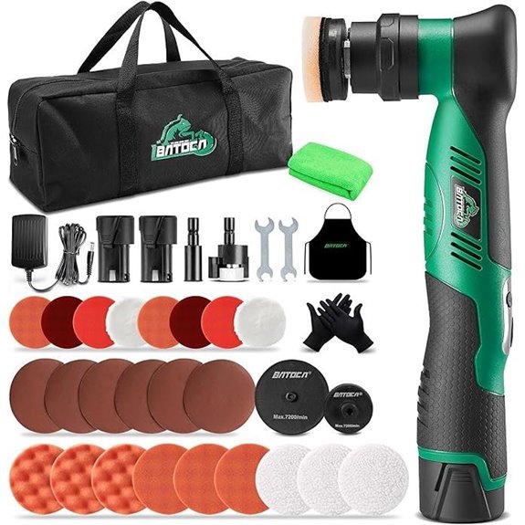 BATOCA S5 Cordless Car Buffer Polisher Kit