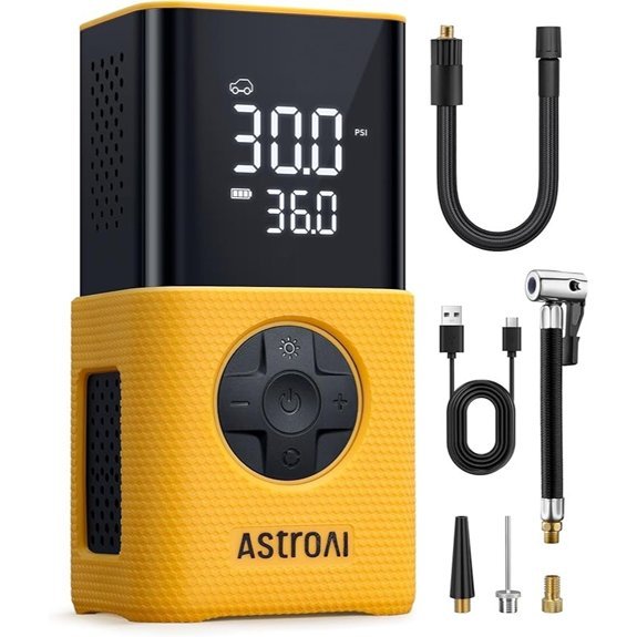 AstroAI L7S Cordless Portable Tire Inflator (150 PSI)