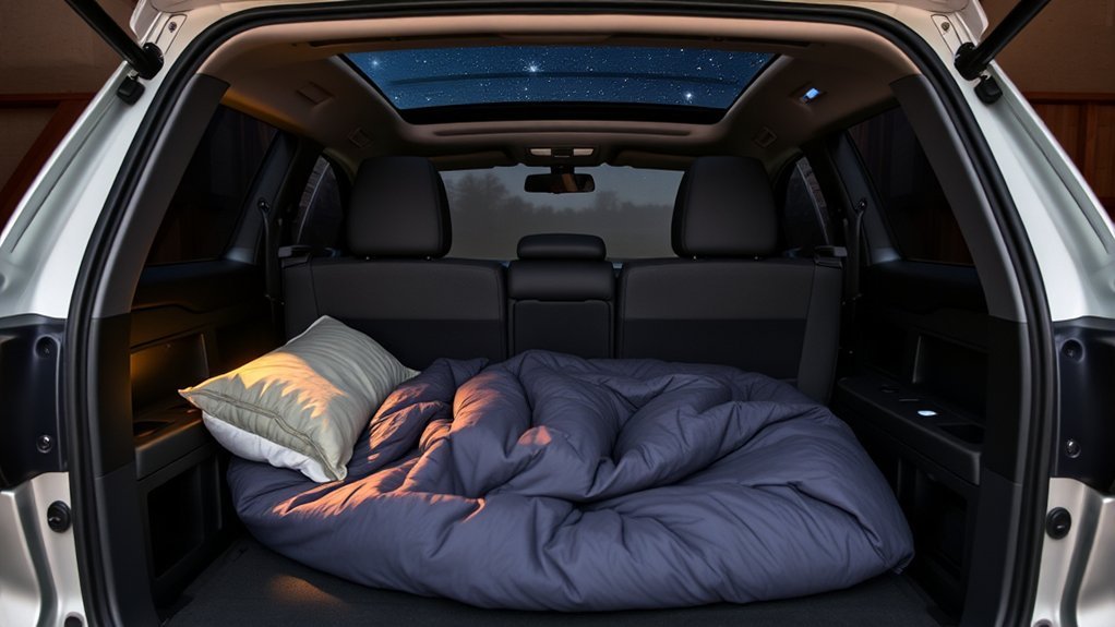 cozy rav4 sleeping adjustments