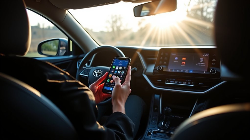 customize rav4 with app