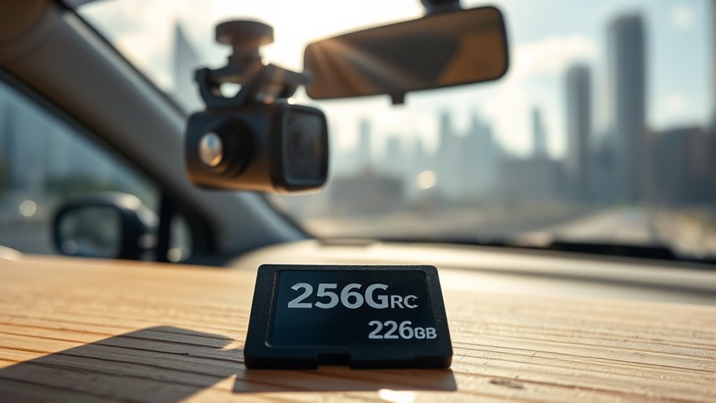 dash cam footage capacity estimates