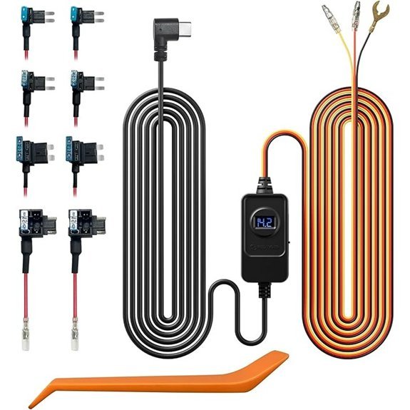 REDTIGER F7N Dash Cam Hardwire Kit